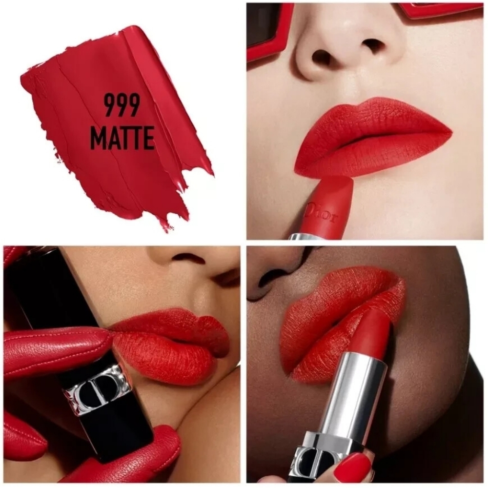 Dior Rouge Lipstick Refill In #999 Matte